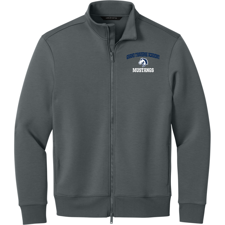 Grand Traverse Academy Mustangs <span class="pdp-name-mascot">Grand Traverse Academy Mustangs</span> Mercer+Mettle Men's Soft Spacer Full-Zip