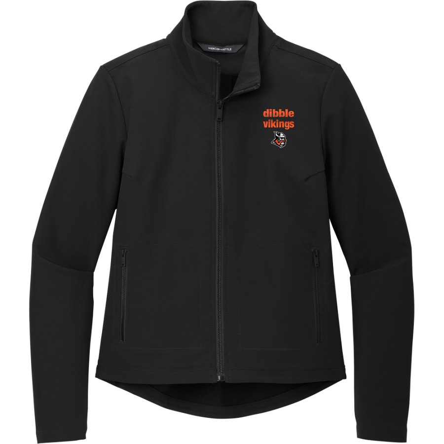 Dibble Vikings <span class="pdp-name-mascot">Dibble Vikings</span> Mercer+Mettle Women's Stretch Soft Shell Jacket
