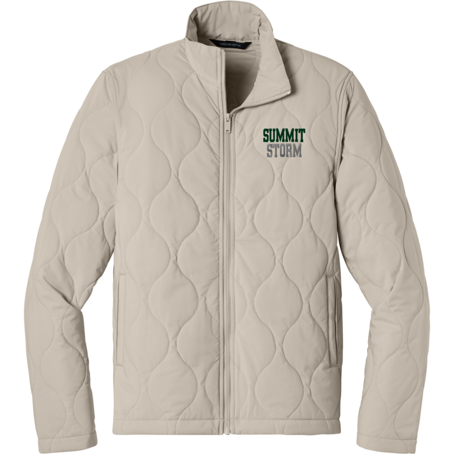 Summit High School Storm <span class="pdp-name-mascot">Summit High School Storm</span> Mercer+Mettle Men's Quilted Liner Jacket
