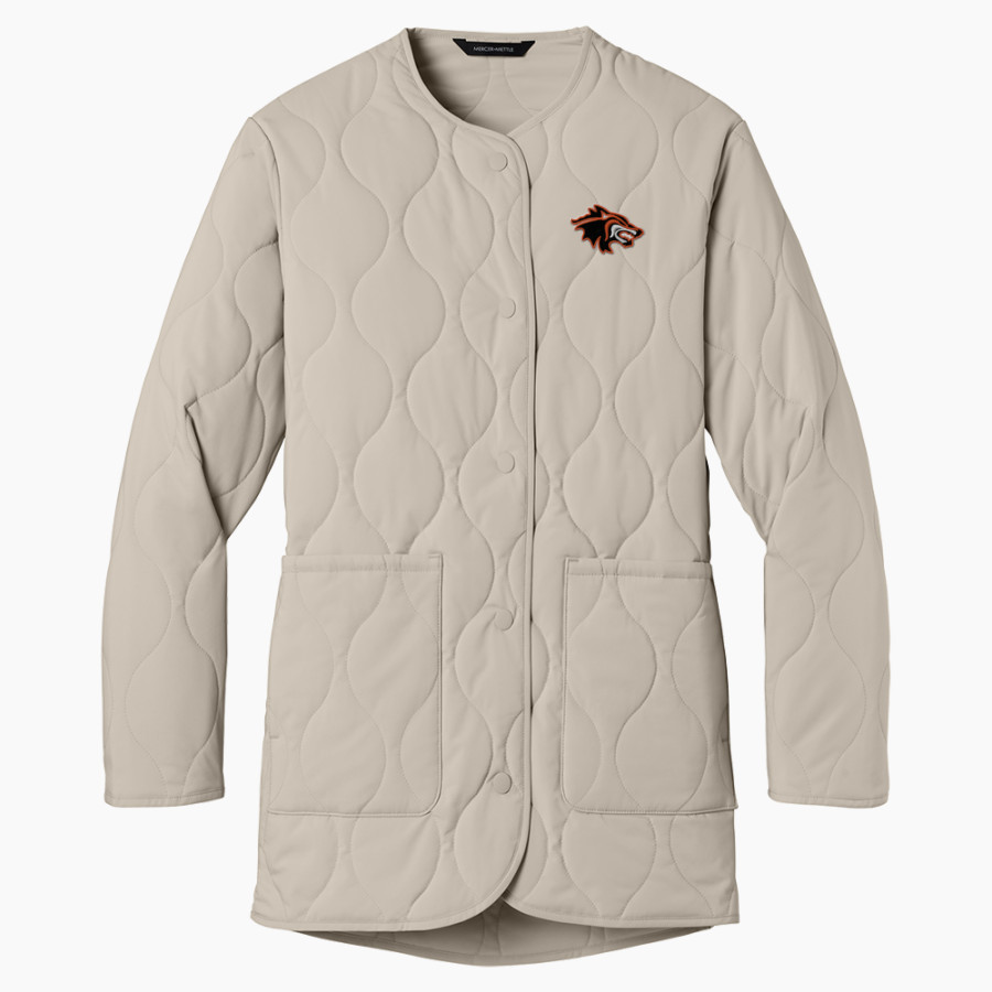 LOS AMIGOS HIGH SCHOOL LOBOS <span class="pdp-name-mascot">LOS AMIGOS LOBOS</span> Mercer+Mettle Women's Quilted Liner Jacket