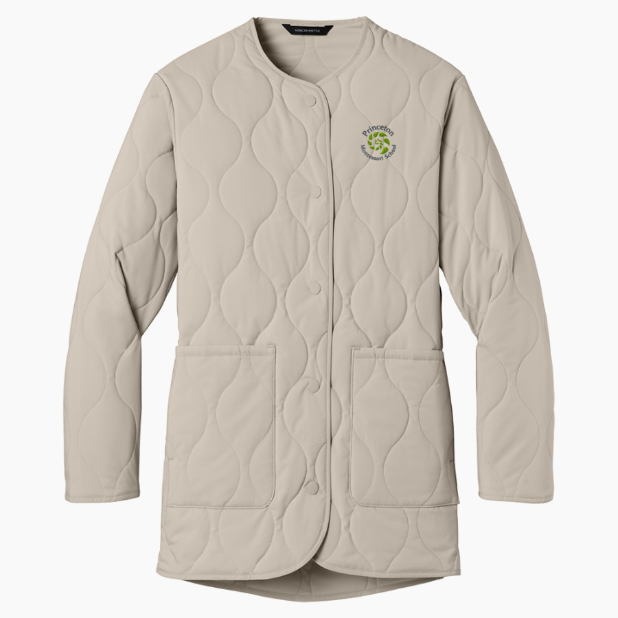 Princeton Montessori School <span class="pdp-name-mascot">Princeton Montessori Deer</span> Mercer+Mettle Women's Quilted Liner Jacket