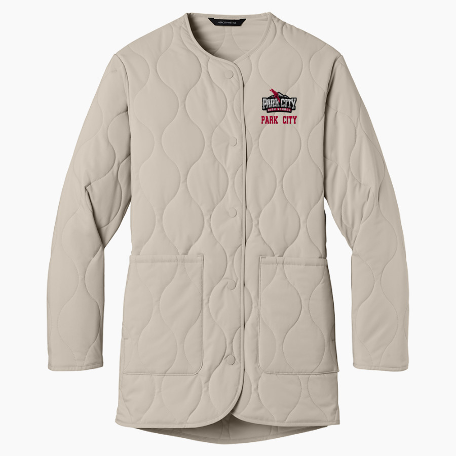Park City Miners <span class="pdp-name-mascot">PARK CITY MINERS</span> Mercer+Mettle Women's Quilted Liner Jacket