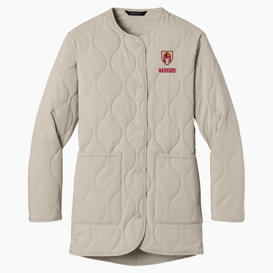 CHRIST ACADEMY WARRIORS <span class="pdp-name-mascot">CHRIST ACADEMY WARRIORS</span> Mercer+Mettle Women's Quilted Liner Jacket