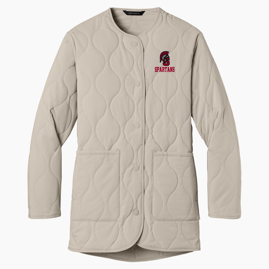 SPRINGFIELD SPARTANS The Online Store <span class="pdp-name-mascot">SPRINGFIELD SPARTANS</span> Mercer+Mettle Women's Quilted Liner Jacket