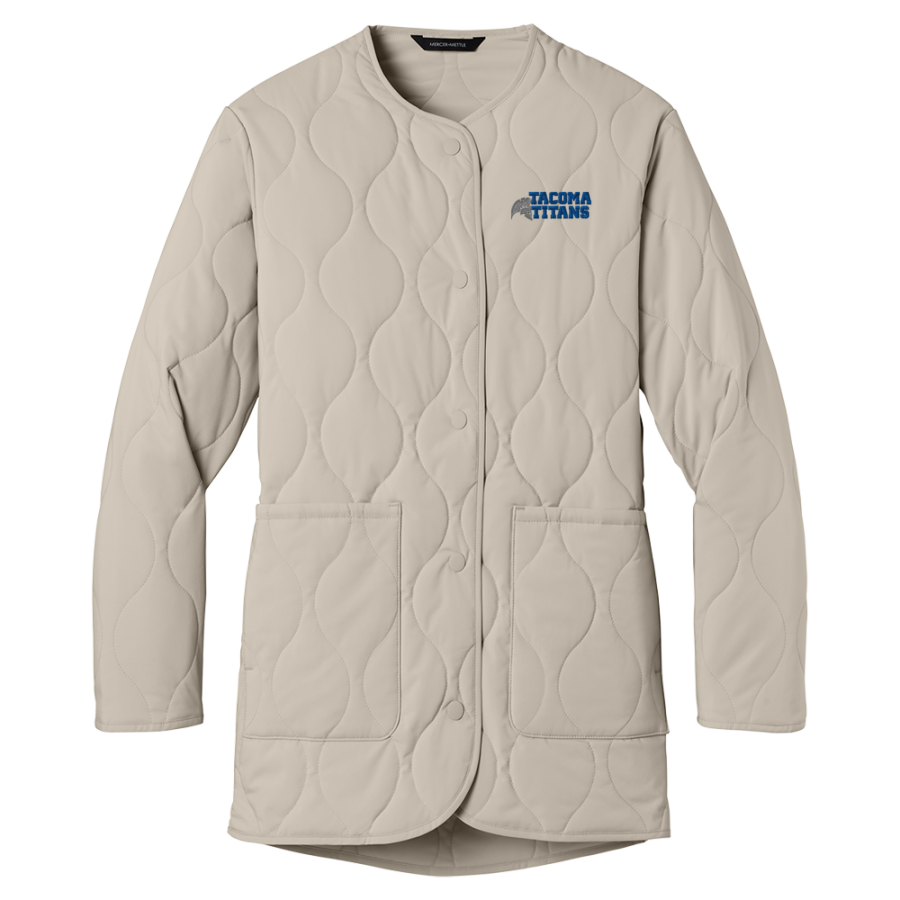 Tacoma Community College Titans <span class="pdp-name-mascot">Tacoma Community College Titans</span> Mercer+Mettle Women's Quilted Liner Jacket