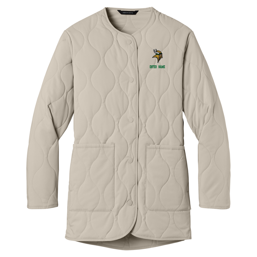 KENNEDY Vikings <span class="pdp-name-mascot">JOHN F KENNEDY MIDDLE SCHOOL Vikings</span> Mercer+Mettle Women's Quilted Liner Jacket