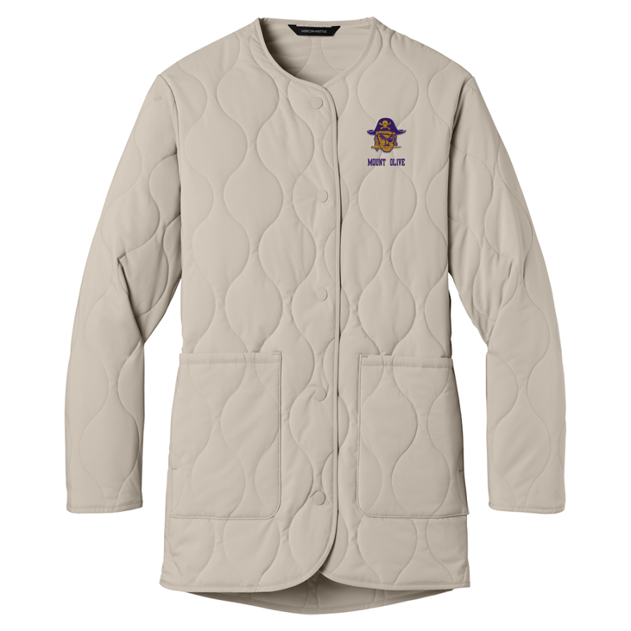 MOUNT OLIVE HIGH SCHOOL PIRATES <span class="pdp-name-mascot">MOUNT OLIVE PIRATES</span> Mercer+Mettle Women's Quilted Liner Jacket