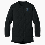 EDEN HIGH SCHOOL BULLDOGS <span class="pdp-name-mascot">EDEN BULLDOGS /LADY</span> Mercer+Mettle Women's Quilted Liner Jacket Front Thumbnail