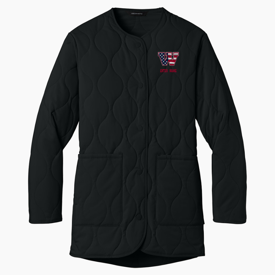 THOMAS S WOOTTON HIGH SCHOOL PATRIOTS <span class="pdp-name-mascot">THOMAS S WOOTTON PATRIOTS</span> Mercer+Mettle Women's Quilted Liner Jacket