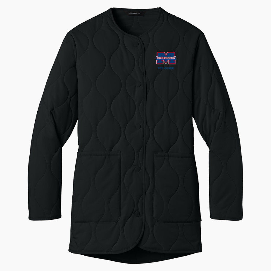 Peter Muhlenberg Patriots <span class="pdp-name-mascot">Peter Muhlenberg Middle School Patriots</span> Mercer+Mettle Women's Quilted Liner Jacket