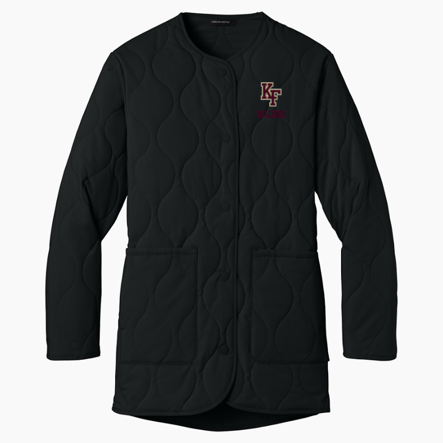 KING'S FORK HIGH SCHOOL BULLDOGS <span class="pdp-name-mascot">KINGS FORK BULLDOGS</span> Mercer+Mettle Women's Quilted Liner Jacket