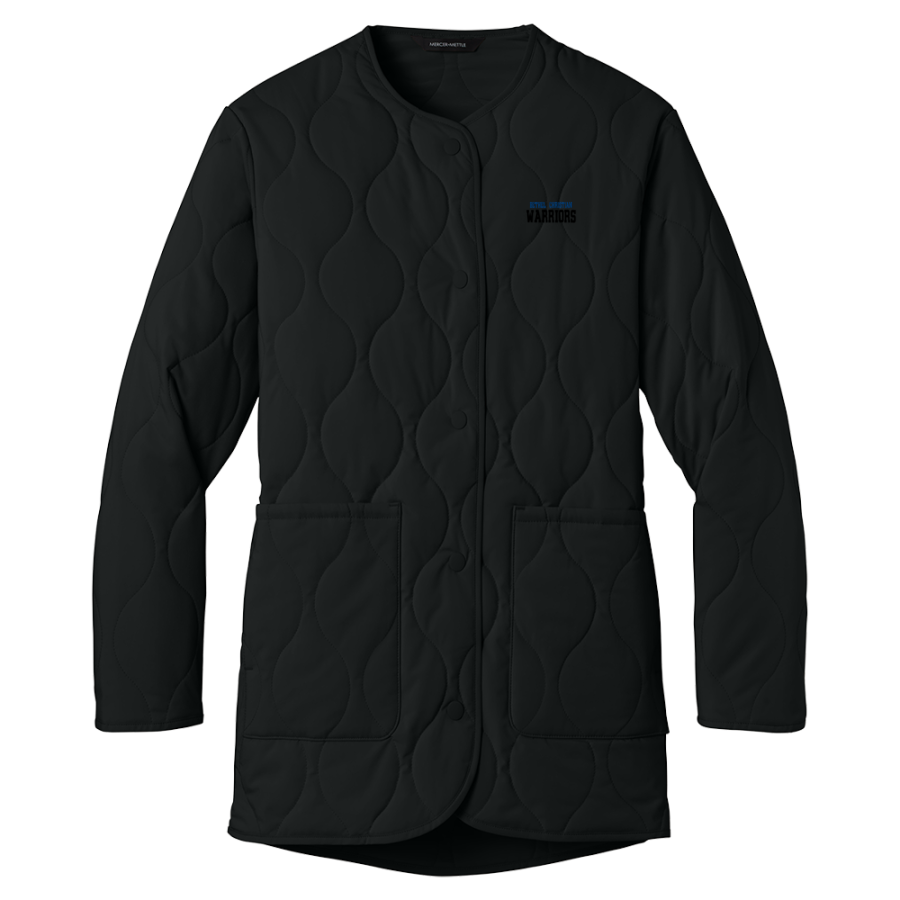 Bethel Christian Warriors <span class="pdp-name-mascot">Bethel Christian Of Erie Warriors</span> Mercer+Mettle Women's Quilted Liner Jacket
