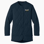 Warren Blue Devils <span class="pdp-name-mascot">Warren Blue Devils</span> Mercer+Mettle Women's Quilted Liner Jacket Front Thumbnail