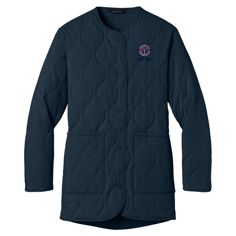 ROUND ROCK CHRISTIAN ACADEMY CRUSADERS <span class="pdp-name-mascot">ROUND ROCK CRUSADERS</span> Mercer+Mettle Women's Quilted Liner Jacket