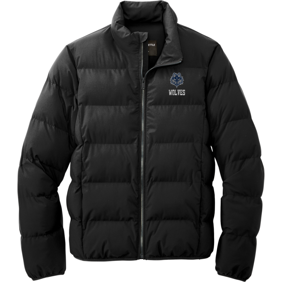 Barker Wolves <span class="pdp-name-mascot">Barker Wolves</span> Mercer+Mettle Men's Puffy Jacket