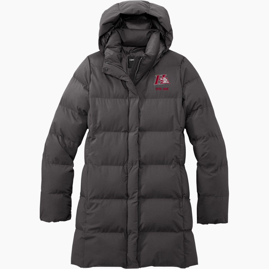 HORTONVILLE HIGH SCHOOL POLAR BEARS <span class="pdp-name-mascot">HORTONVILLE POLAR BEARS</span> Mercer+Mettle Women's Puffy Parka