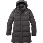 CHEYENNE EAST HIGH SCHOOL THUNDERBIRDS <span class="pdp-name-mascot">CHEYENNE EAST THUNDERBIRDS</span> Mercer+Mettle Women's Puffy Parka Front Thumbnail