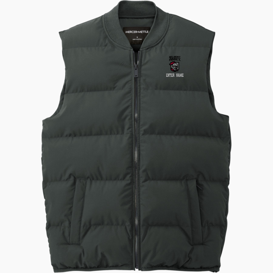 Belmont Abbey College The Official Store of the Crusaders Mercer+Mettle Men's Puffy Vest