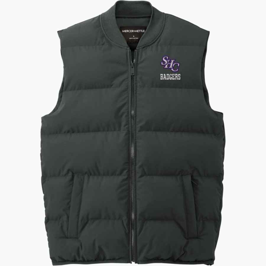 Spring Hill Badgers <span class="pdp-name-mascot">Spring Hill Badgers</span> Mercer+Mettle Men's Puffy Vest