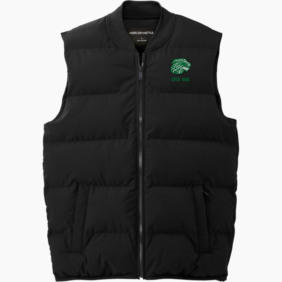 Bremen Athletics Sideline Store <span class="pdp-name-mascot">Bremen Lions</span> Mercer+Mettle Men's Puffy Vest