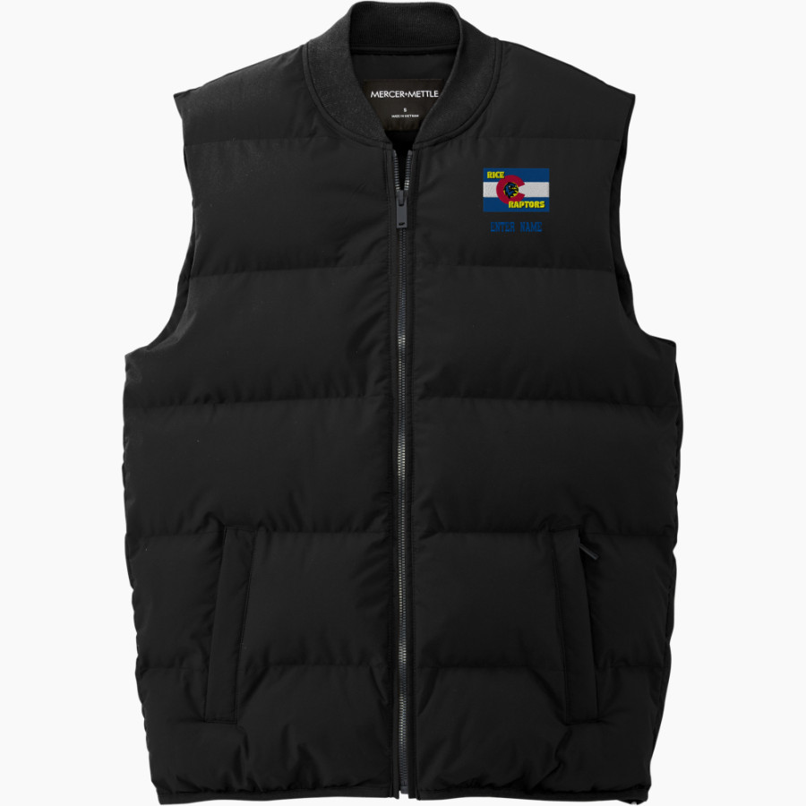 Rice Raptors <span class="pdp-name-mascot">Rice Elementary School Raptors</span> Mercer+Mettle Men's Puffy Vest
