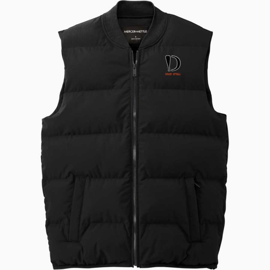 Dingerz Softball Dingerz <span class="pdp-name-mascot">Dingerz Softball Dingerz</span> Mercer+Mettle Men's Puffy Vest