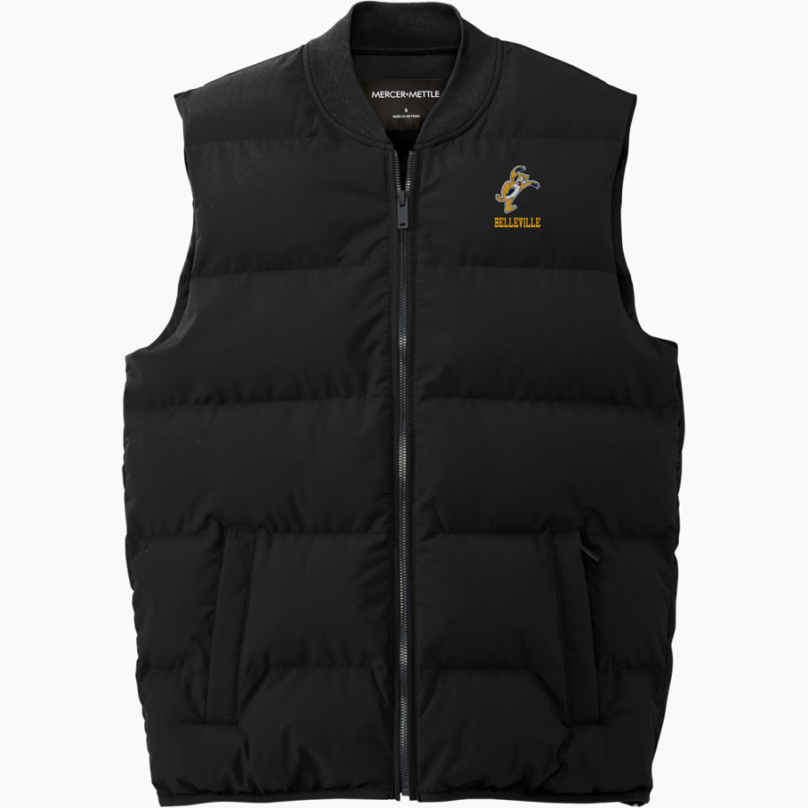 BELLEVILLE HIGH SCHOOL WILDCATS <span class="pdp-name-mascot">BELLEVILLE WILDCATS</span> Mercer+Mettle Men's Puffy Vest