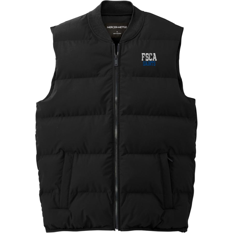 Florida State Christian Academy Christian Academy <span class="pdp-name-mascot">Florida State Christian Saints</span> Mercer+Mettle Men's Puffy Vest