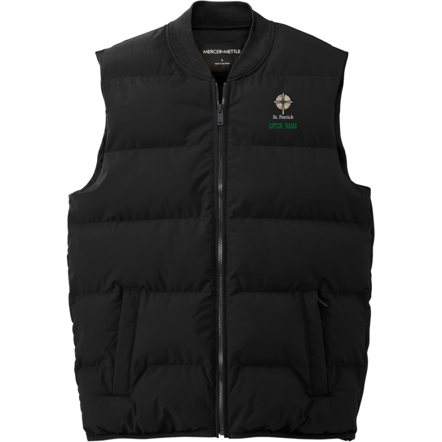 St. Patrick of Heatherdowns Irish <span class="pdp-name-mascot">St. Patrick of Heatherdowns Irish</span> Mercer+Mettle Men's Puffy Vest