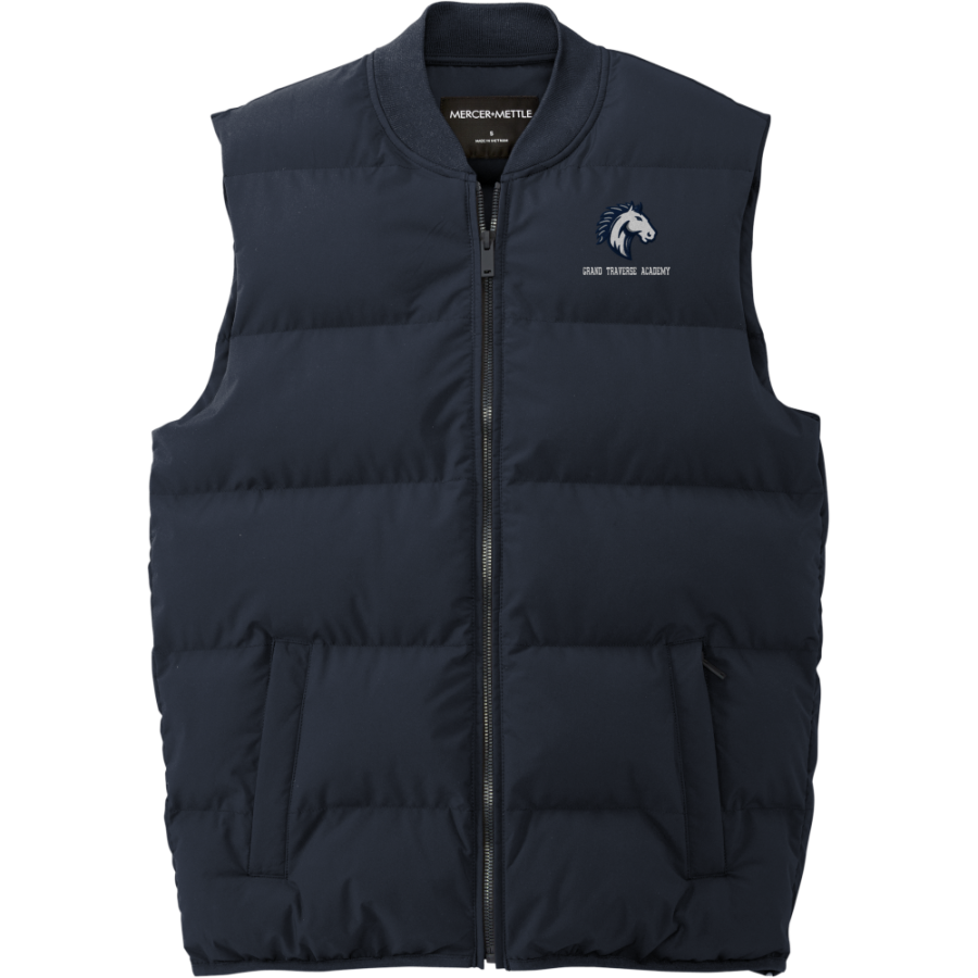 Grand Traverse Academy Mustangs <span class="pdp-name-mascot">Grand Traverse Academy Mustangs</span> Mercer+Mettle Men's Puffy Vest