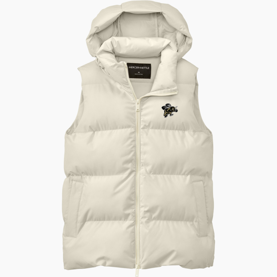PERRYSBURG HIGH SCHOOL YELLOW JACKETS <span class="pdp-name-mascot">PERRYSBURG YELLOW JACKETS</span> Mercer+Mettle Women's Puffy Vest