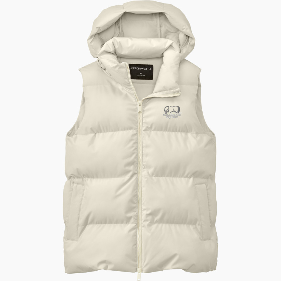 Millbrook Equine Veterinary Clinic Millbrook Equine Vet <span class="pdp-name-mascot">Millbrook Equine Veterinary Clinic</span> Mercer+Mettle Women's Puffy Vest