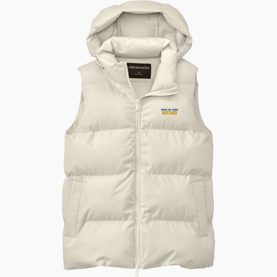 Mountain View Academy Mustangs <span class="pdp-name-mascot">Mountain View Academy Mustangs</span> Mercer+Mettle Women's Puffy Vest