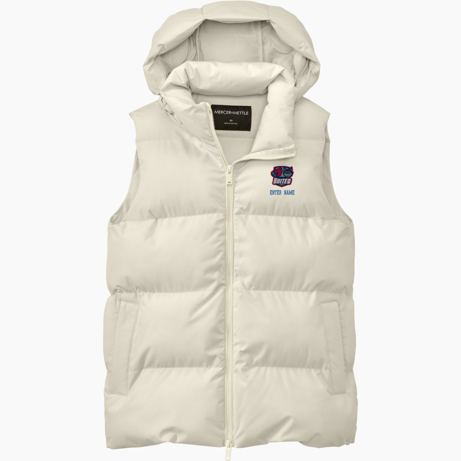 Sun Prairie West Wolves <span class="pdp-name-mascot">Sun Prairie West High School Wolves</span> Mercer+Mettle Women's Puffy Vest