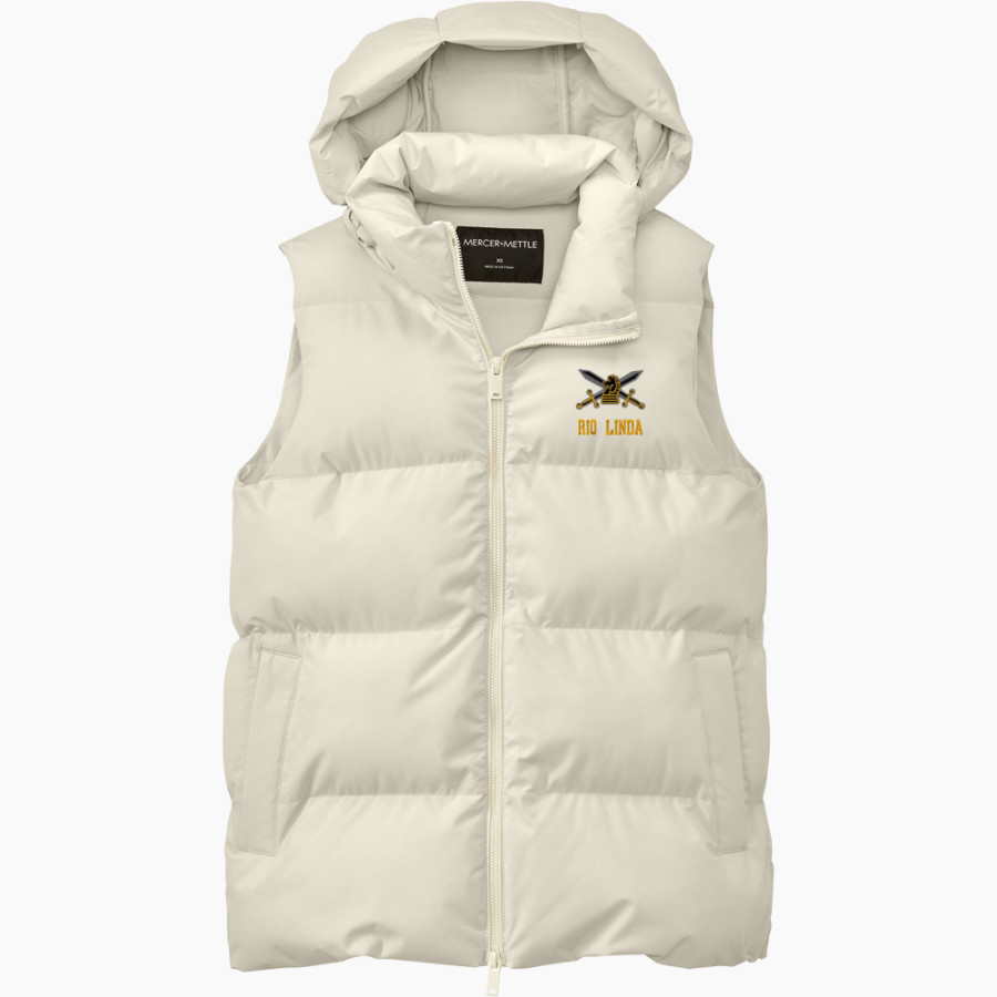 RIO LINDA HIGH SCHOOL KNIGHTS <span class="pdp-name-mascot">RIO LINDA KNIGHTS</span> Mercer+Mettle Women's Puffy Vest