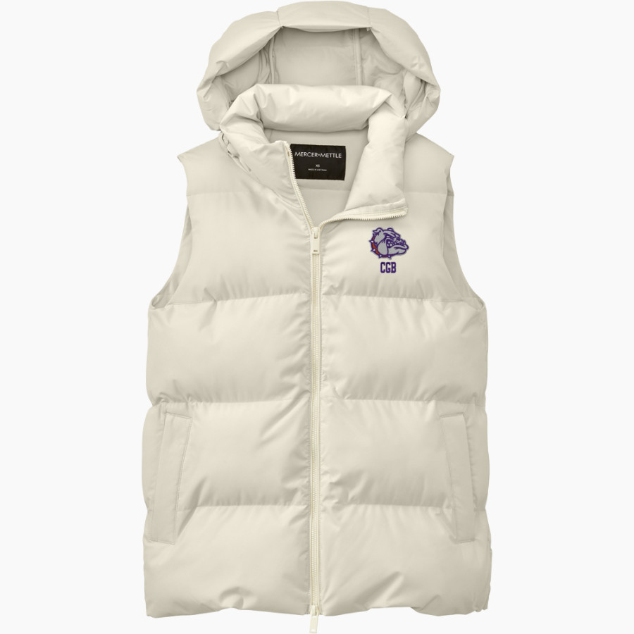 BEMENT MIDDLE SCHOOL BULLDOGS Mercer+Mettle Women's Puffy Vest