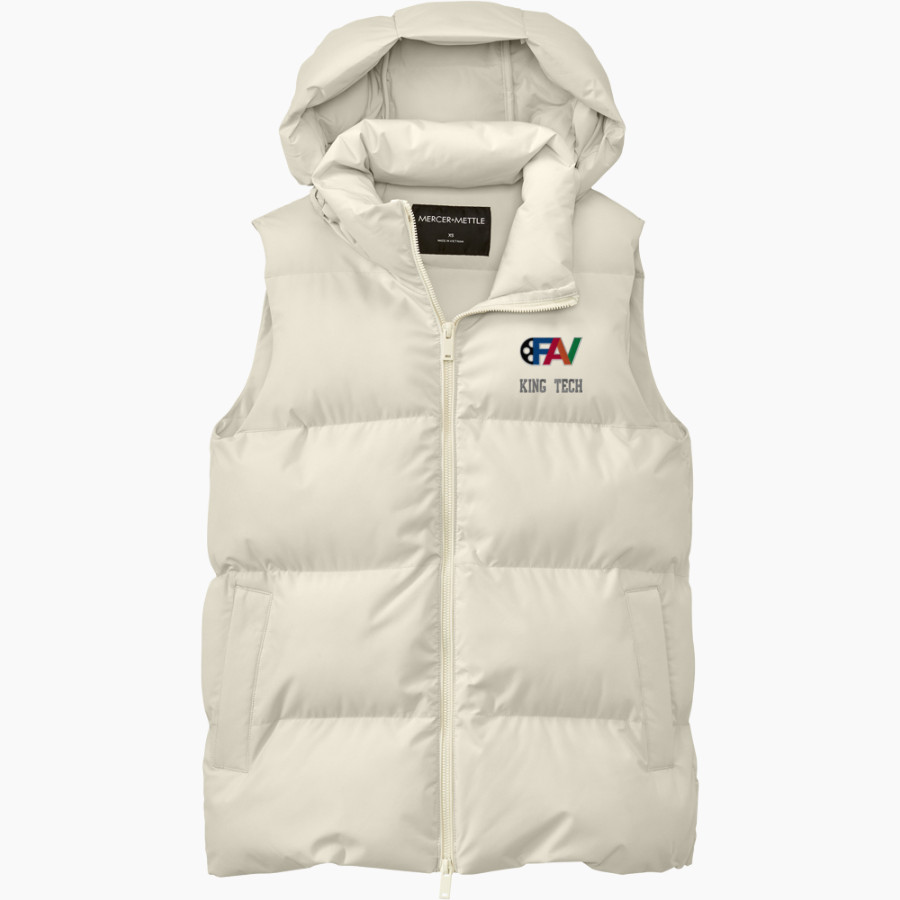 King Tech High School Online Apparel Store Mercer+Mettle Women's Puffy Vest