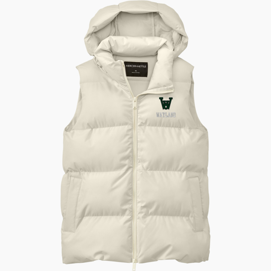 WAYLAND UNION HIGH SCHOOL WILDCATS <span class="pdp-name-mascot">WAYLAND WILDCATS</span> Mercer+Mettle Women's Puffy Vest