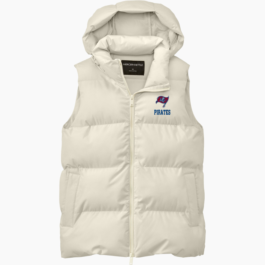 SAN LEANDRO HIGH SCHOOL PIRATES Mercer+Mettle Women's Puffy Vest