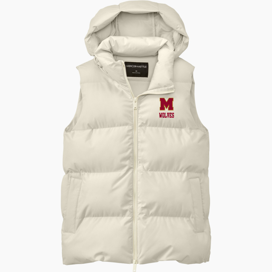 MARION HIGH SCHOOL Wolves <span class="pdp-name-mascot">MARION INDIANS</span> Mercer+Mettle Women's Puffy Vest