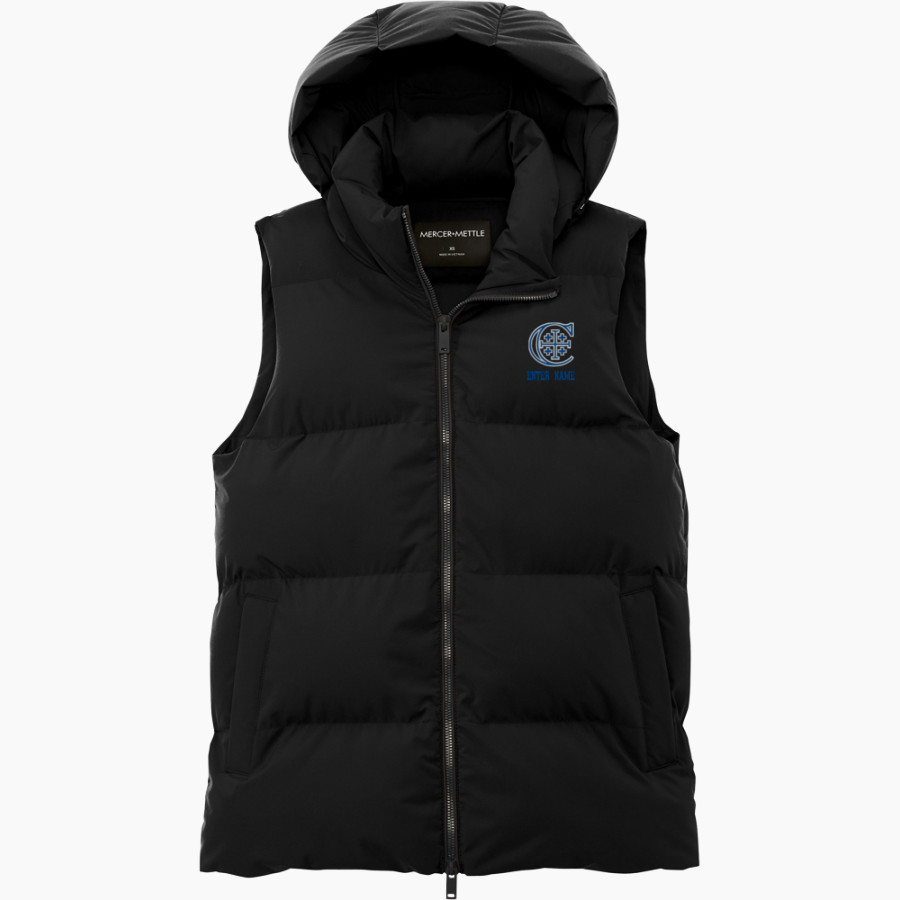 Christendom College Online Store <span class="pdp-name-mascot">Christendom College Crusaders</span> Mercer+Mettle Women's Puffy Vest