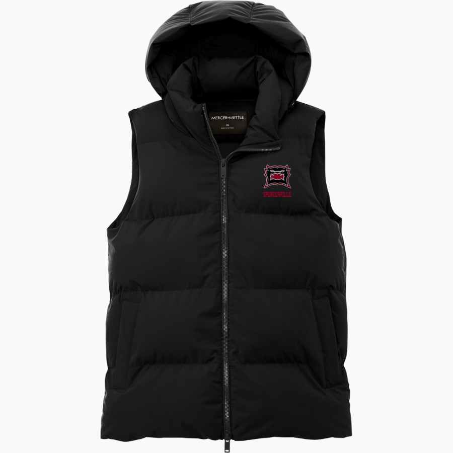 SPENCERVILLE HIGH SCHOOL BEARCATS <span class="pdp-name-mascot">SPENCERVILLE BEARCATS</span> Mercer+Mettle Women's Puffy Vest