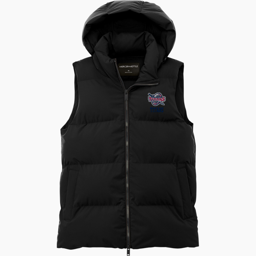 Detroit Mercy Titans Sideline Store <span class="pdp-name-mascot">UDM Titans</span> Mercer+Mettle Women's Puffy Vest