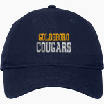 Goldsboro Cougars <span class="pdp-name-mascot">Goldsboro Cougars</span> New Era Adjustable Unstructured Cap Front Thumbnail