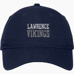 Lawrence University Vikings Online Store <span class="pdp-name-mascot">Lawrence</span> New Era Adjustable Unstructured Cap Front Thumbnail