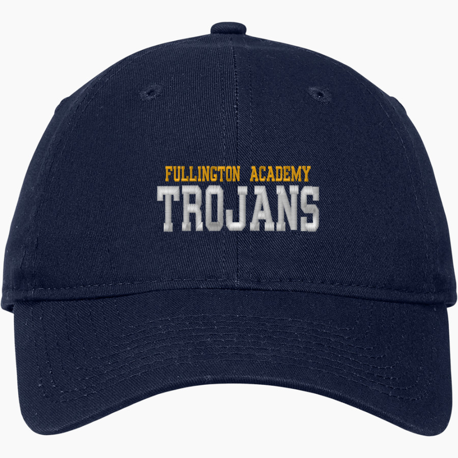 FULLINGTON ACADEMY TROJANS <span class="pdp-name-mascot">FULLINGTON ACADEMY TROJANS</span> New Era Adjustable Unstructured Cap