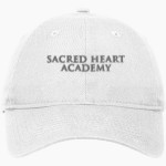 Sacred Heart Academy lead with heart New Era Adjustable Unstructured Cap Front Thumbnail