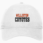 WILLISTON HIGH SCHOOL COYOTES New Era Adjustable Unstructured Cap Front Thumbnail