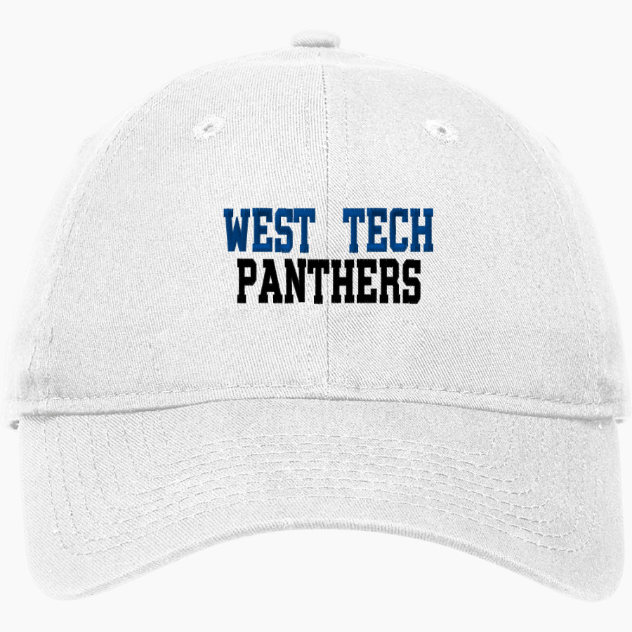 West Tech Panthers New Era Adjustable Unstructured Cap