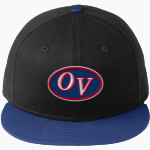 OWEN VALLEY HIGH SCHOOL PATRIOTS <span class="pdp-name-mascot">OWEN VALLEY PATRIOTS</span> New Era Flat Bill Snapback Cap Front Thumbnail